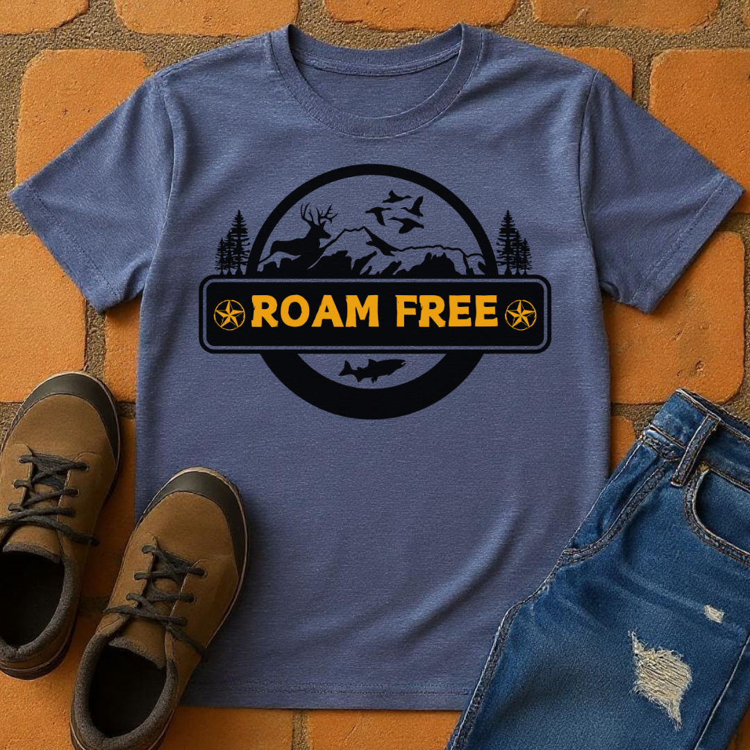 Roam free Unisex T-shirt
