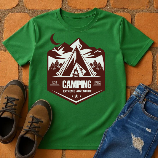 Camping extreme adventure Unisex T-shirt