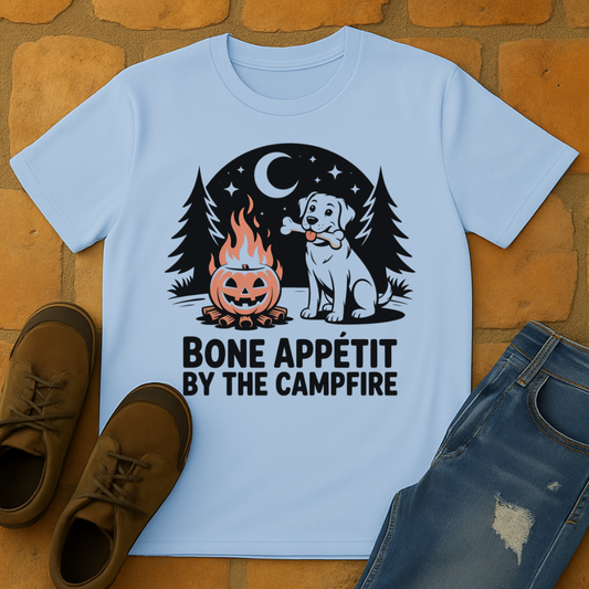 Bone Appétit by the Campfire Unisex T-shirt