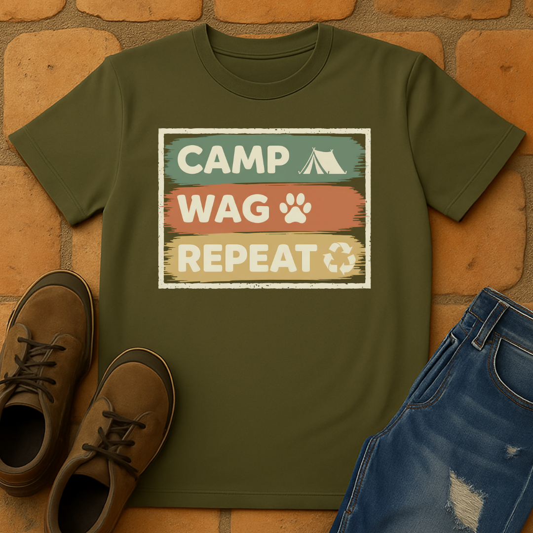 Camp Wag Repeat Unisex T-shirt