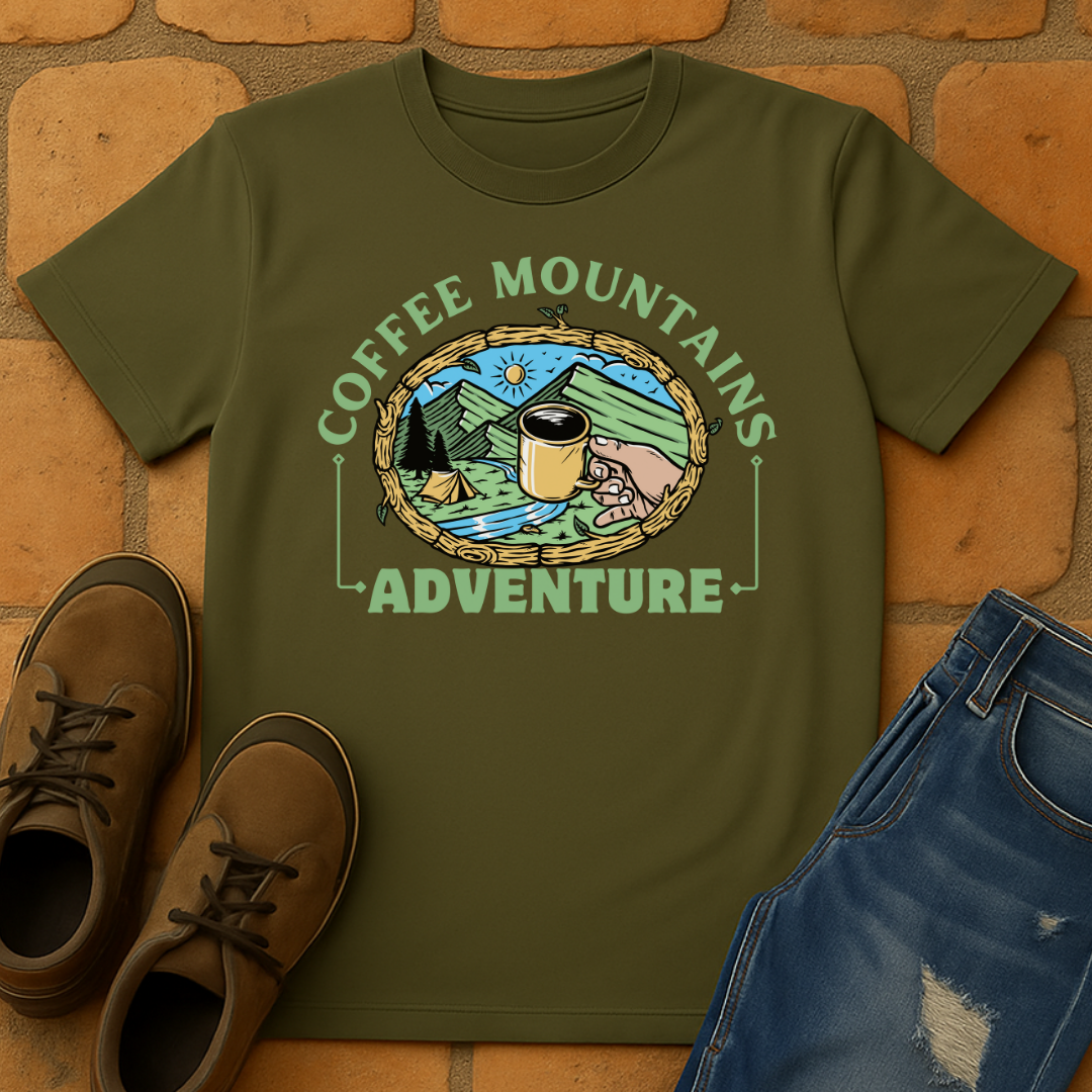 Coffee Mountains Adventure Unisex T-Shirt