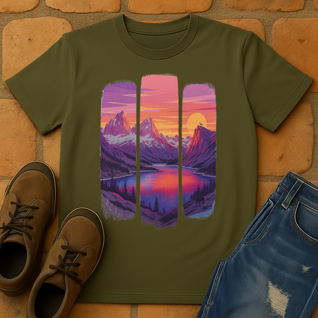 Sun and Mountain Unisex T-Shirt