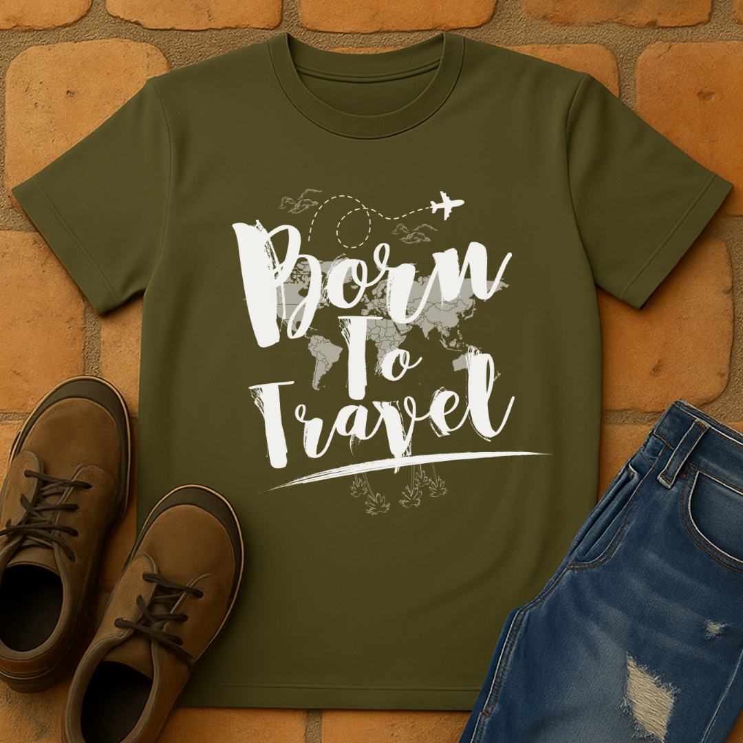 Born to Travel Unisex T-shirt