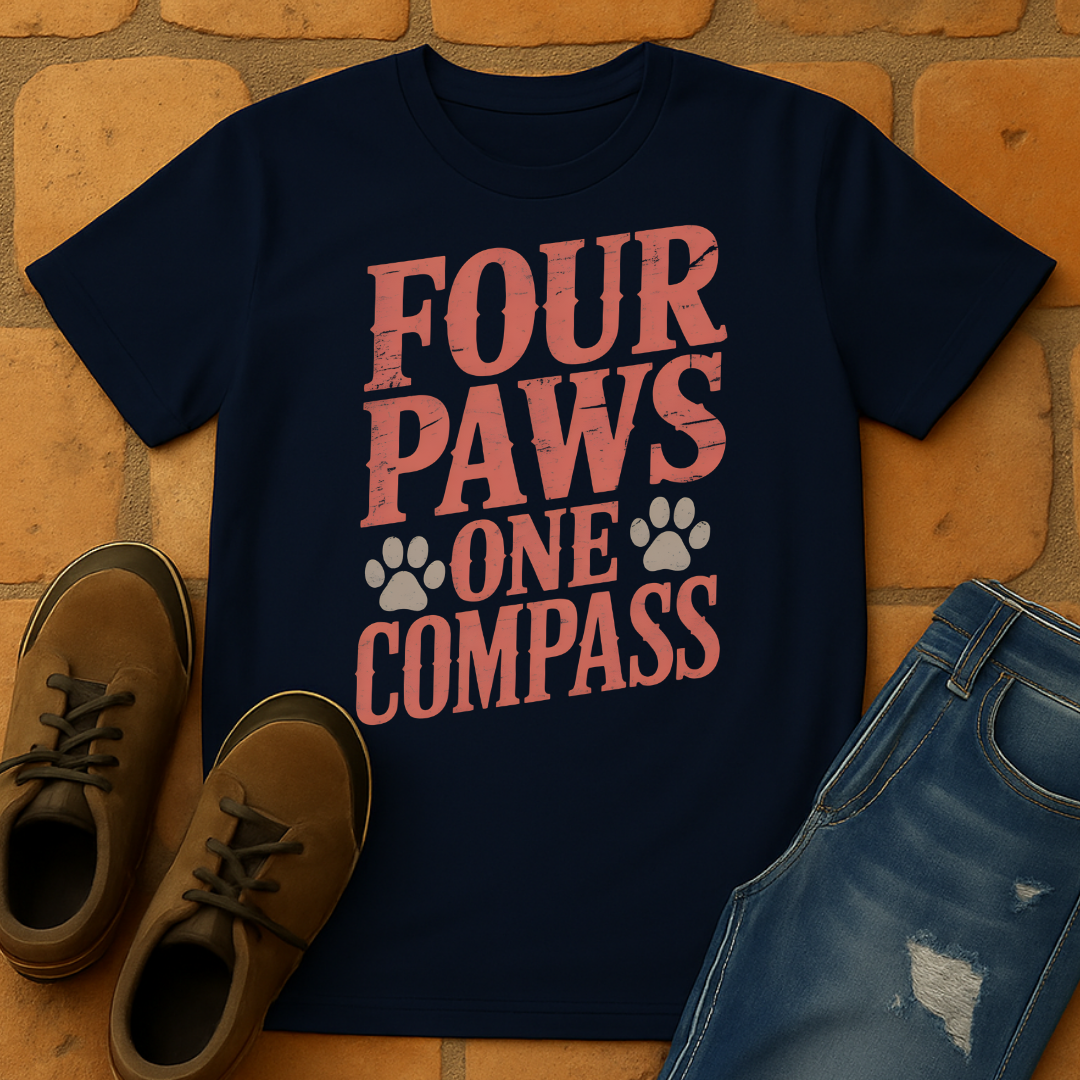 Four Paws One Compass Unisex T-shirt