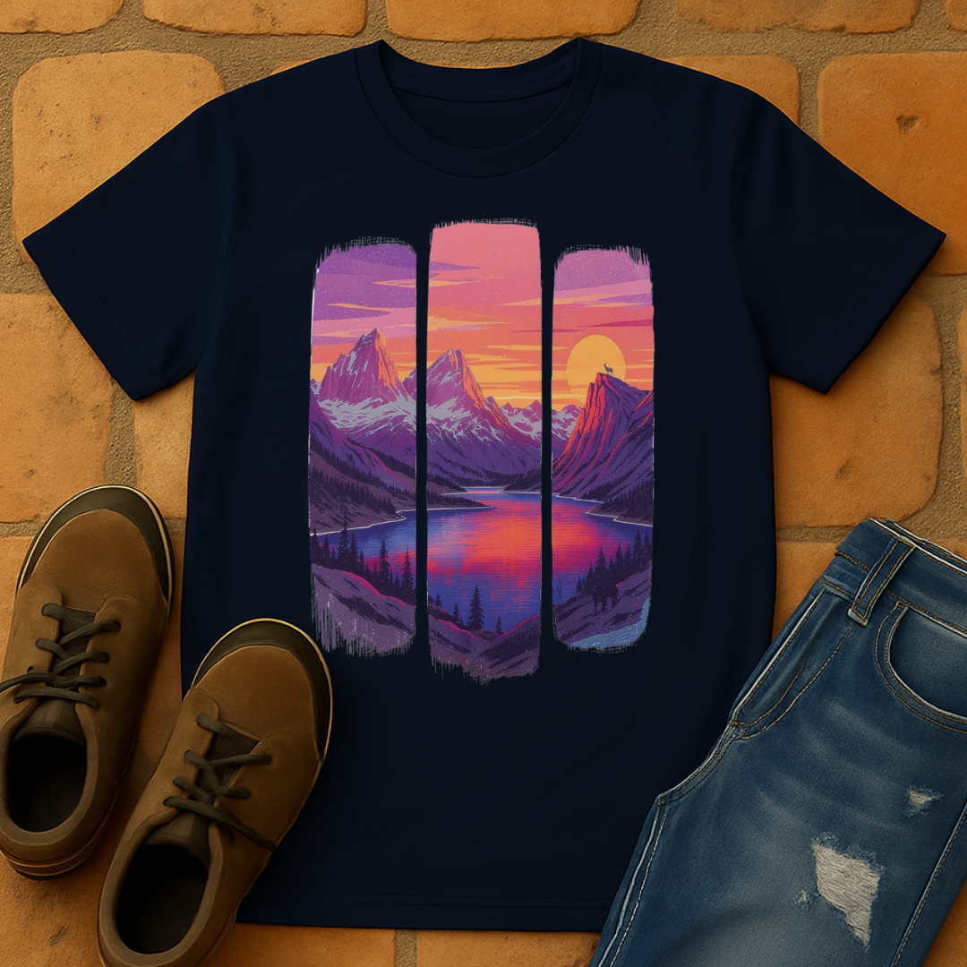 Sun and Mountain Unisex T-Shirt