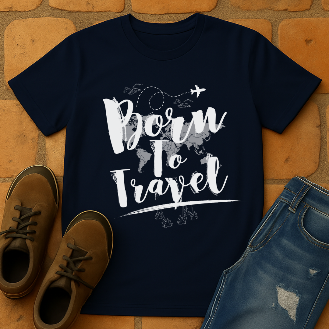 Born to Travel Unisex T-shirt