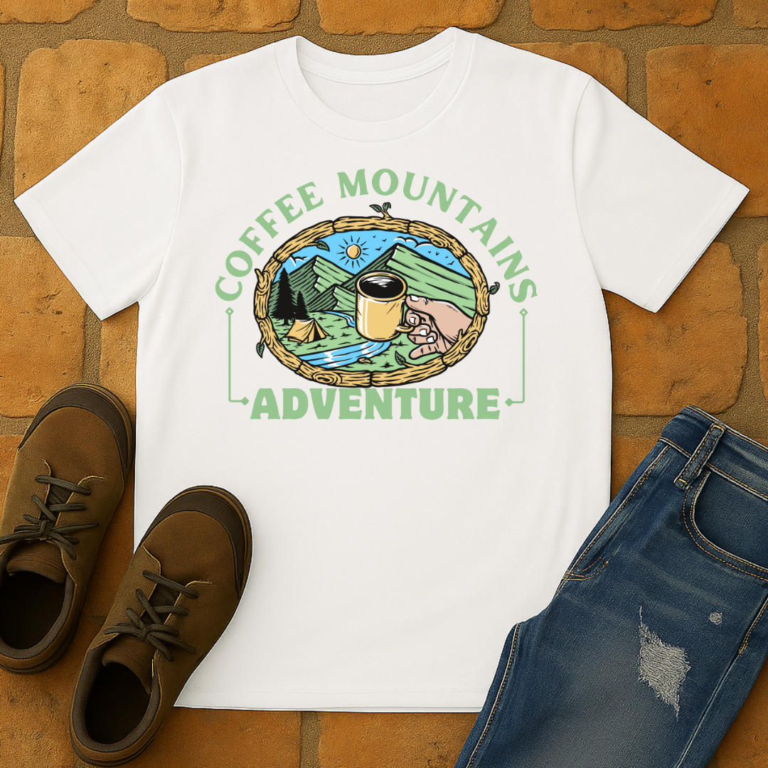 Coffee Mountains Adventure Unisex T-Shirt