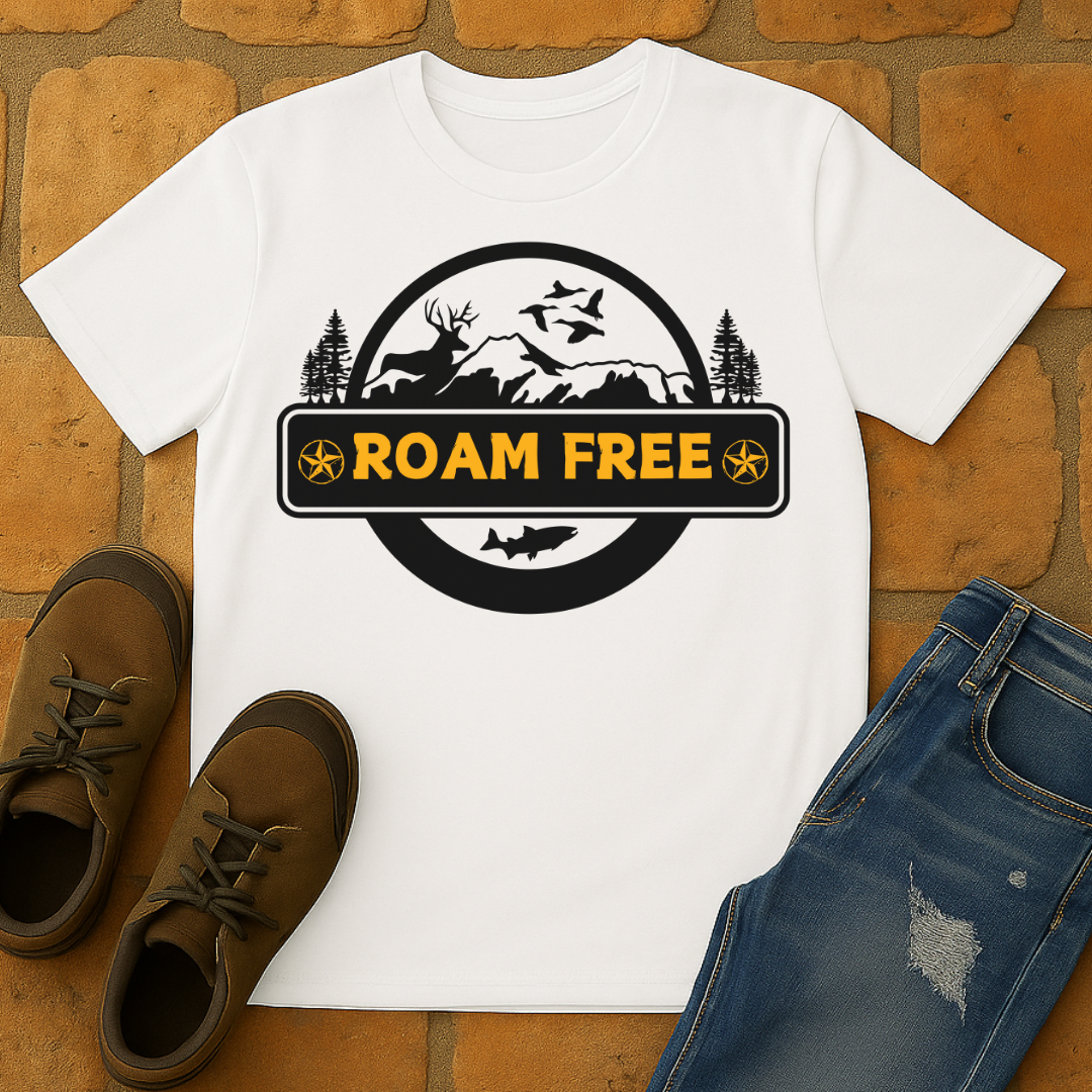 Roam free Unisex T-shirt