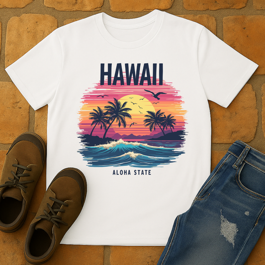 Hawaii Aloha State Unisex T-shirt